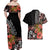 Hawaii Valentine Couples Matching Off Shoulder Maxi Dress and Hawaiian Shirt Plumeria Aloha Wau Ia Oe LT7 - Polynesian Pride