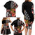 Hawaii Valentine Family Matching Long Sleeve Bodycon Dress and Hawaiian Shirt Plumeria Aloha Wau Ia Oe LT7 - Polynesian Pride