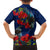 New Zealand Family Matching Summer Maxi Dress and Hawaiian Shirt Tui Couple with Pohutukawa LT7 - Polynesian Pride