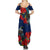 New Zealand Family Matching Summer Maxi Dress and Hawaiian Shirt Tui Couple with Pohutukawa LT7 - Polynesian Pride