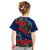 New Zealand Kid T Shirt Tui Couple with Pohutukawa LT7 - Polynesian Pride