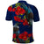 New Zealand Polo Shirt Tui Couple with Pohutukawa LT7 - Polynesian Pride