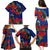 New Zealand Pohutukawa with Tui Birds Family Matching Puletasi and Hawaiian Shirt Version 2 LT7 - Polynesian Pride