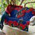 New Zealand Pohutukawa with Tui Birds Quilt Version 2 LT7 - Polynesian Pride