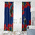 New Zealand Pohutukawa with Tui Birds Window Curtain Version 2 LT7 - Polynesian Pride