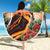 Hawaii Women's Day Tribal Beach Blanket Pele Honua Mea