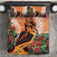 Hawaii Women's Day Tribal Bedding Set Pele Honua Mea LT7 Art - Polynesian Pride