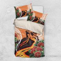 Hawaii Women's Day Tribal Bedding Set Pele Honua Mea LT7 US Twin 172cm x 218cm Art - Polynesian Pride