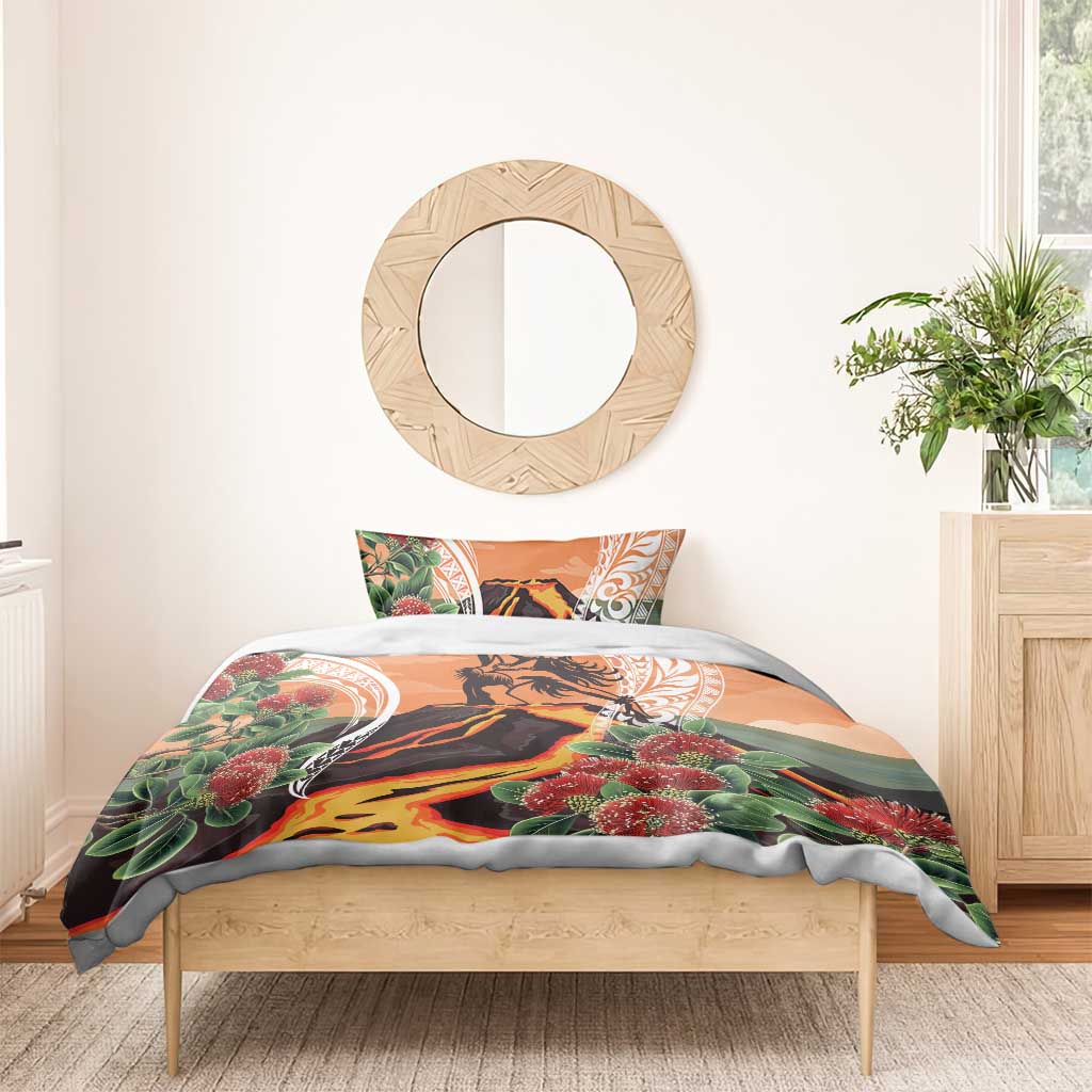 Hawaii Women's Day Tribal Bedding Set Pele Honua Mea LT7 - Polynesian Pride