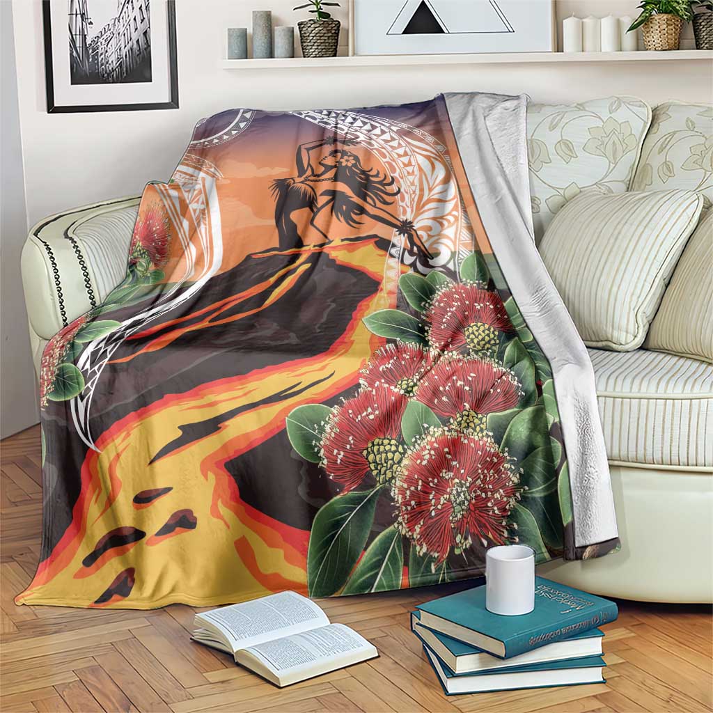 Hawaii Women's Day Tribal Blanket Pele Honua Mea LT7 Art - Polynesian Pride