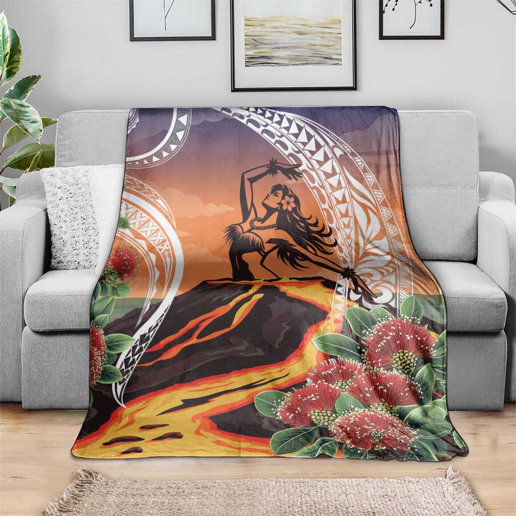Hawaii Women's Day Tribal Blanket Pele Honua Mea LT7 - Polynesian Pride