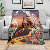 Hawaii Women's Day Tribal Blanket Pele Honua Mea LT7 - Polynesian Pride