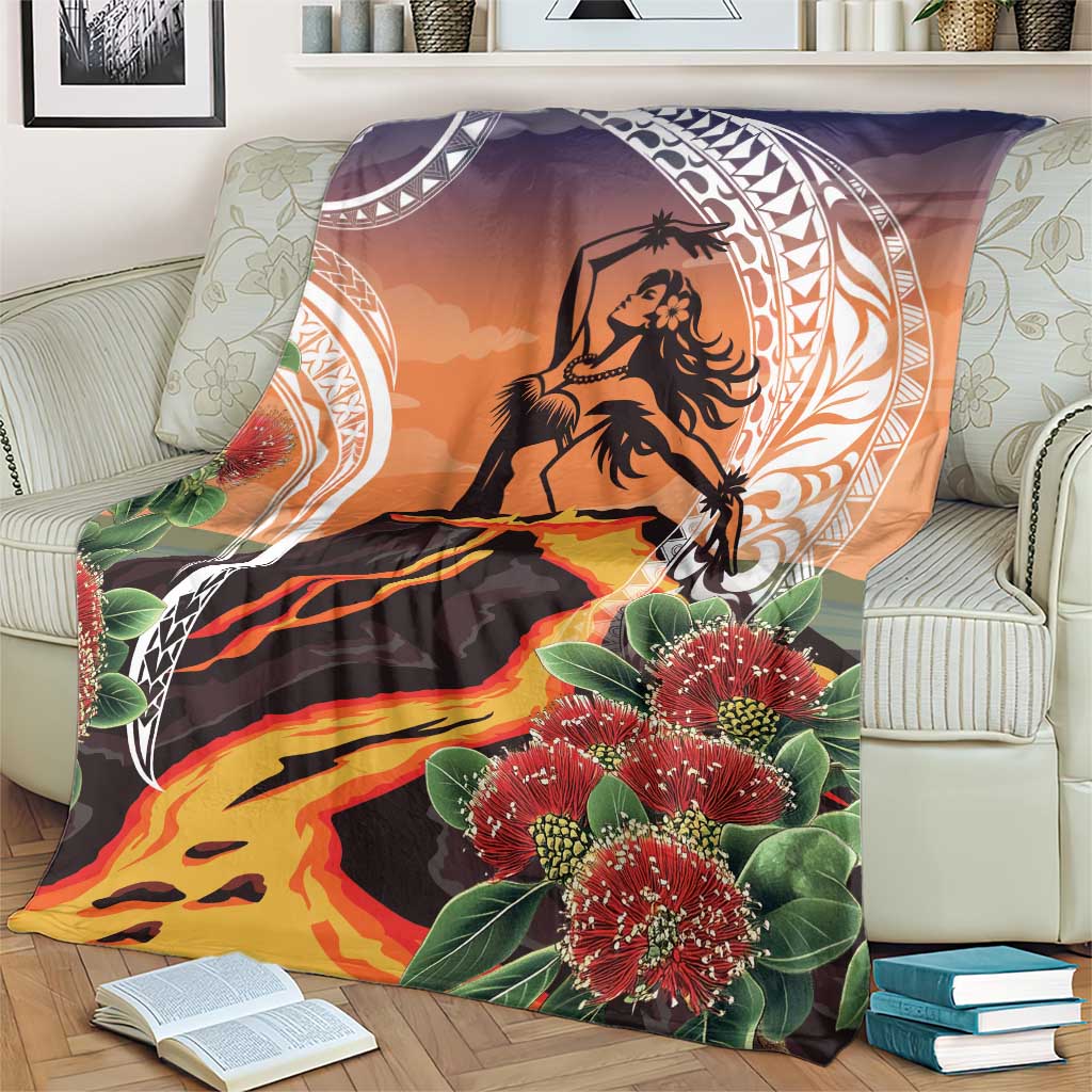 Hawaii Women's Day Tribal Blanket Pele Honua Mea LT7 - Polynesian Pride