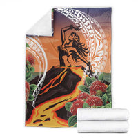 Hawaii Women's Day Tribal Blanket Pele Honua Mea LT7 - Polynesian Pride