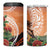 Hawaii Women's Day Tribal 4 in 1 Can Cooler Tumbler Pele Honua Mea