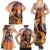 Hawaii Women's Day Tribal Family Matching Summer Maxi Dress and Hawaiian Shirt Pele Honua Mea