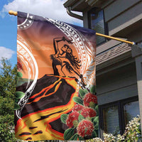 Hawaii Women's Day Tribal Garden Flag Pele Honua Mea LT7 - Polynesian Pride