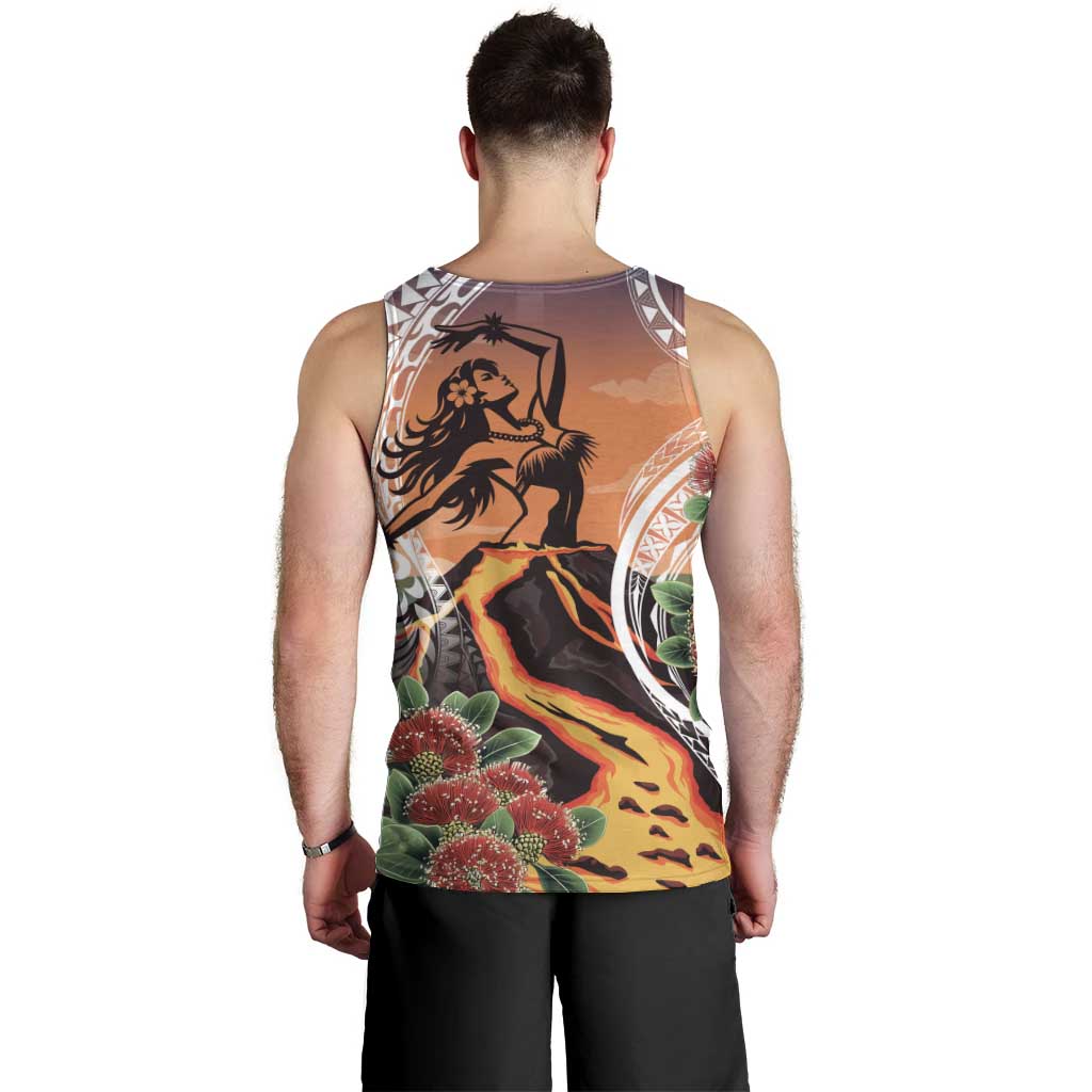 Hawaii Women's Day Tribal Men Tank Top Pele Honua Mea LT7 - Polynesian Pride