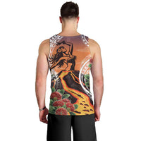 Hawaii Women's Day Tribal Men Tank Top Pele Honua Mea LT7 - Polynesian Pride