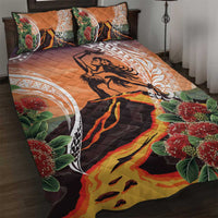 Hawaii Women's Day Tribal Quilt Bed Set Pele Honua Mea LT7 Art - Polynesian Pride