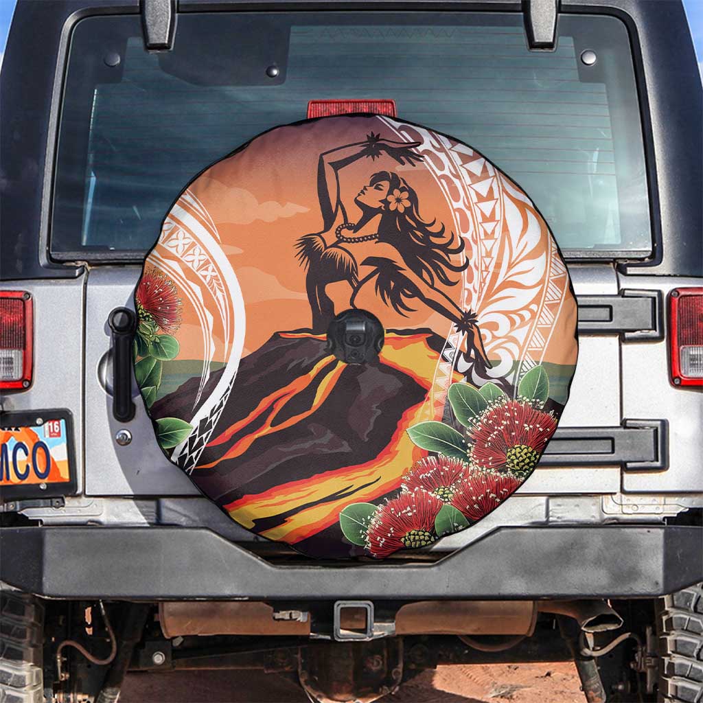 Hawaii Women's Day Tribal Spare Tire Cover Pele Honua Mea LT7 Art - Polynesian Pride