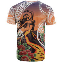 Hawaii Women's Day Tribal T Shirt Pele Honua Mea LT7 - Polynesian Pride