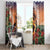 Hawaii Women's Day Tribal Window Curtain Pele Honua Mea