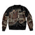 Samoa Siapo Mamanu Bomber Jacket Waves Motifs