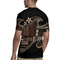 Samoa Siapo Mamanu Rugby Jersey Waves Motifs LT7 - Polynesian Pride