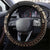 Samoa Siapo Mamanu Steering Wheel Cover Waves Motifs