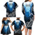 World Ocean Day Pasifika Family Matching Long Sleeve Bodycon Dress and Hawaiian Shirt Awaken New Depths