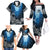 World Ocean Day Pasifika Family Matching Off The Shoulder Long Sleeve Dress and Hawaiian Shirt Awaken New Depths