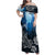 World Ocean Day Pasifika Family Matching Off Shoulder Maxi Dress and Hawaiian Shirt Awaken New Depths