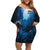 World Ocean Day Pasifika Family Matching Off Shoulder Short Dress and Hawaiian Shirt Awaken New Depths