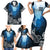 World Ocean Day Pasifika Family Matching Short Sleeve Bodycon Dress and Hawaiian Shirt Awaken New Depths