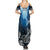 World Ocean Day Pasifika Family Matching Summer Maxi Dress and Hawaiian Shirt Awaken New Depths