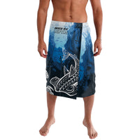 World Ocean Day Pasifika Lavalava Awaken New Depths LT7 Blue - Polynesian Pride