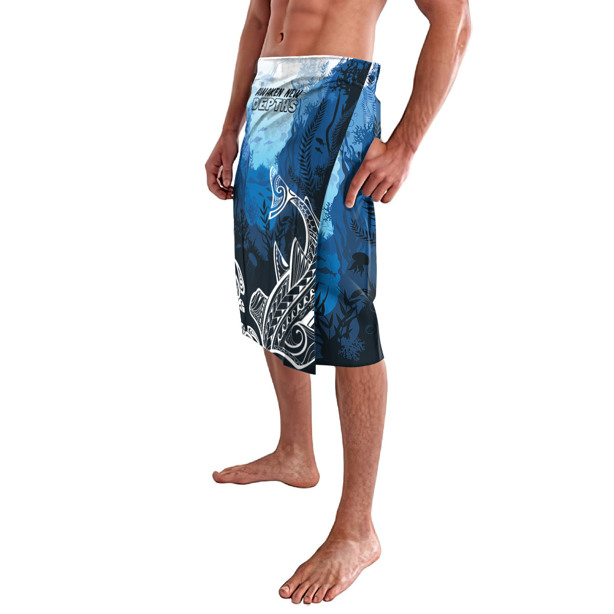 World Ocean Day Pasifika Lavalava Awaken New Depths LT7 - Polynesian Pride