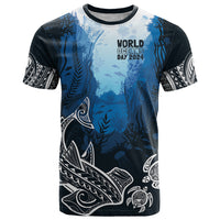 World Ocean Day Pasifika T Shirt Awaken New Depths LT7 Blue - Polynesian Pride