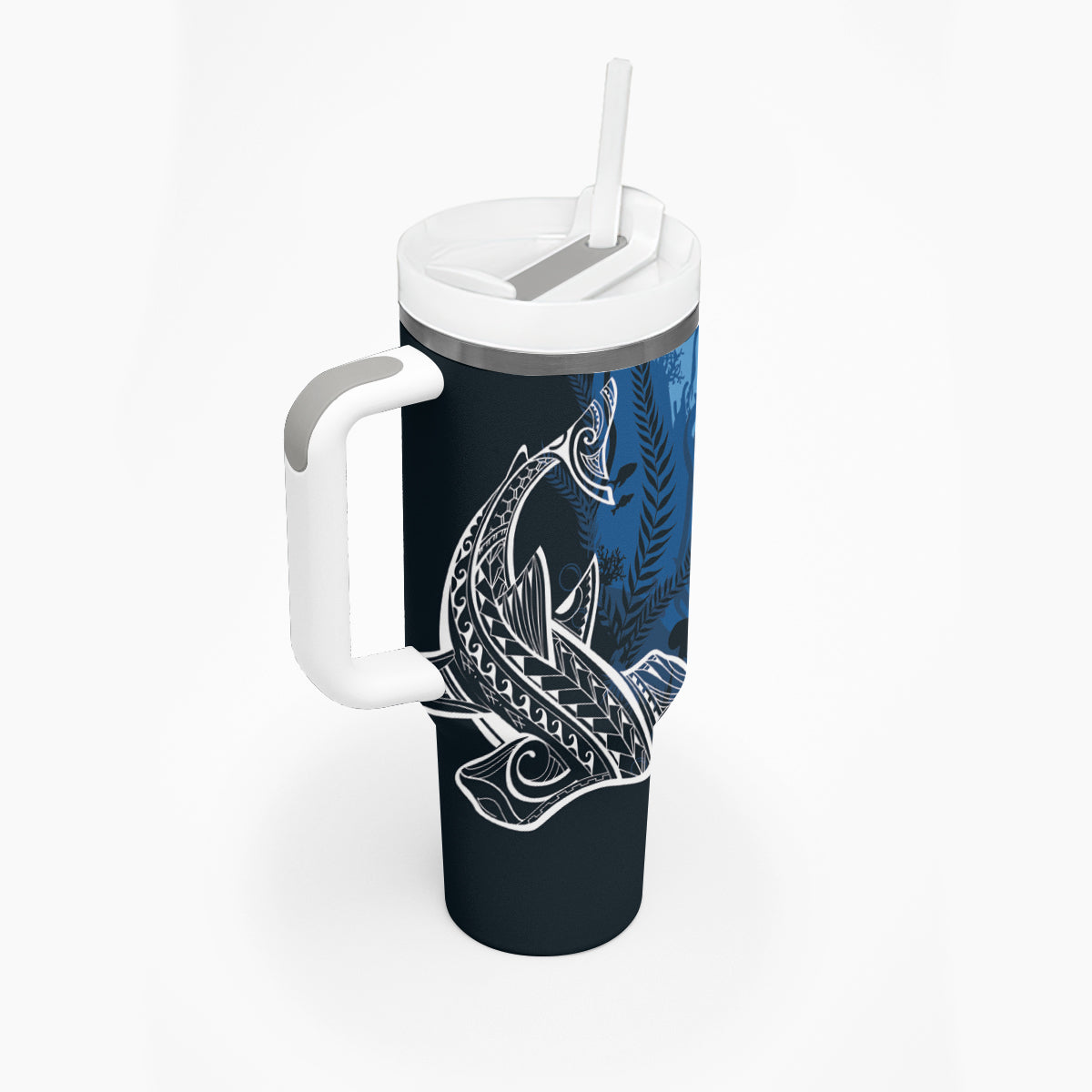 World Ocean Day Pasifika Tumbler With Handle Awaken New Depths LT7 - Polynesian Pride