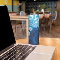 Hawaii World Ocean Day Skinny Tumbler Kakau Turtles LT7 - Polynesian Pride