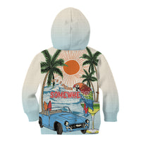 Summer Holiday It's 5 o'clock Somewhere Vintage Hawaii Kid Hoodie LT7 - Polynesian Pride