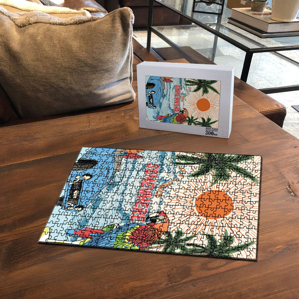 Summer Holiday It's 5 o'clock Somewhere Vintage Hawaii Puzzle LT7 - Polynesian Pride