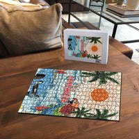 Summer Holiday It's 5 o'clock Somewhere Vintage Hawaii Puzzle LT7 - Polynesian Pride