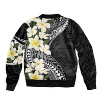 Aloha Hawaii Festive Bomber Jacket Frangipani Lace Classic LT7 - Polynesian Pride