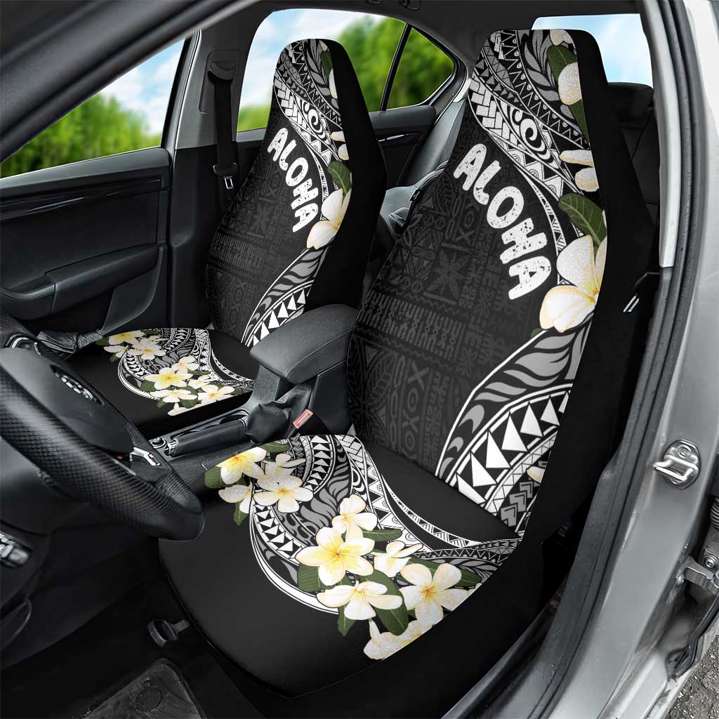 Aloha Hawaii Festive Car Seat Cover Frangipani Lace Classic LT7 - Polynesian Pride