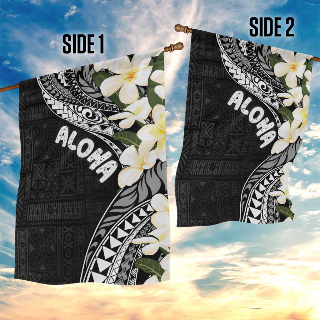 Aloha Hawaii Festive Garden Flag Frangipani Lace Classic LT7 - Polynesian Pride