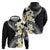 Aloha Hawaii Festive Hoodie Frangipani Lace Classic