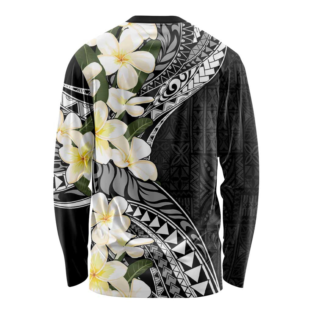 Aloha Hawaii Festive Long Sleeve Shirt Frangipani Lace Classic LT7 - Polynesian Pride