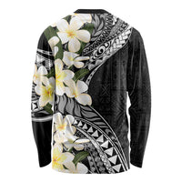 Aloha Hawaii Festive Long Sleeve Shirt Frangipani Lace Classic LT7 - Polynesian Pride